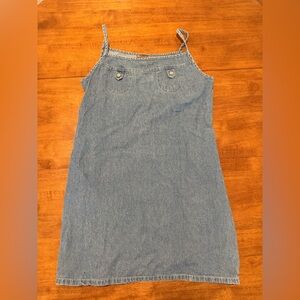 Vintage Blue Mini Jean Dress